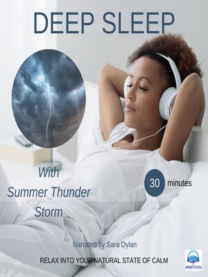 cover image of Deep Sleep Meditation with Summer Thunder Storm 30 Minutes